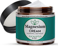 Magnesium Cream with Eucalyptus Scent Topical Cream for Sleep Leg Cramps &amp Pain Muscle Relaxation Calm Moisturizing Supplement with Coconut Oil Shea Butter Aloe 4oz USA Made