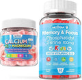 Kids Phosphatidylserine Supplement - Focus Gummies + Kids Calcium Gummies