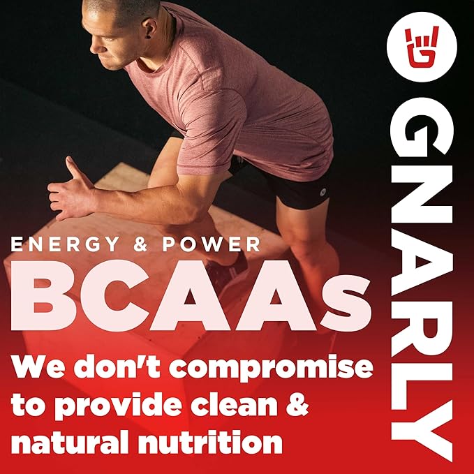Gnarly Nutrition Gnarly Whey Grass-Fed Protein Supplement Vanilla (32.0oz) BCAAs Lemon Lime (10.58oz)