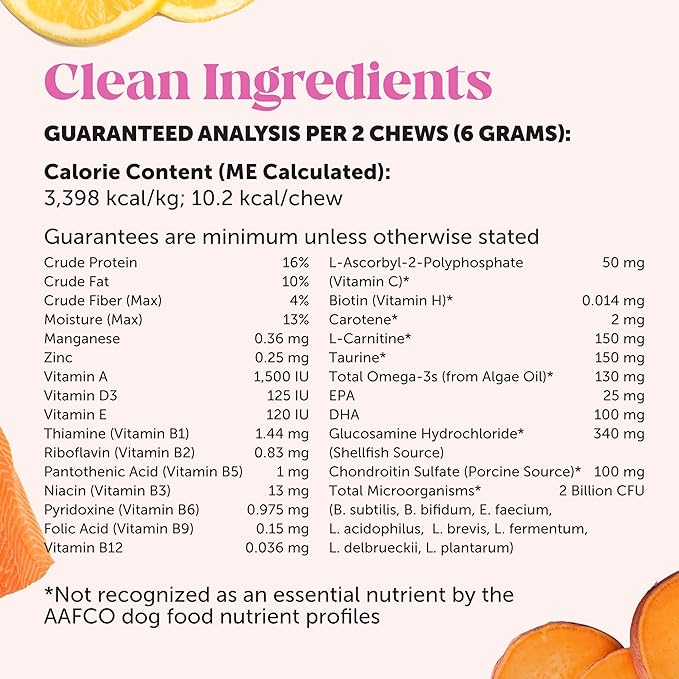 Senior Dog Multivitamin - Essential Dog Vitamins and Supplements - Glucosamine Probiotics Omega Fish Oil for Dogs Health &amp Heart- Dogs Vitamins Health Supplies (Duck 90 ct)