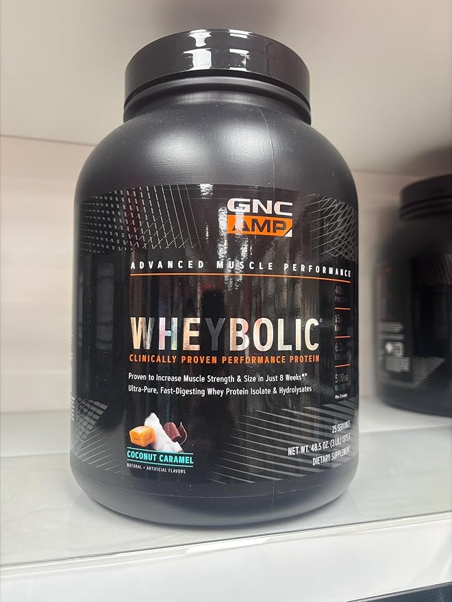 GNC AMP Wheybolic - Coconut Caramel (25 Servings)