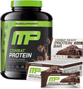 Muscle Pharm Combat Protein 4lb Chocolate Milk and Combat Sport Bars Chocolate Cake