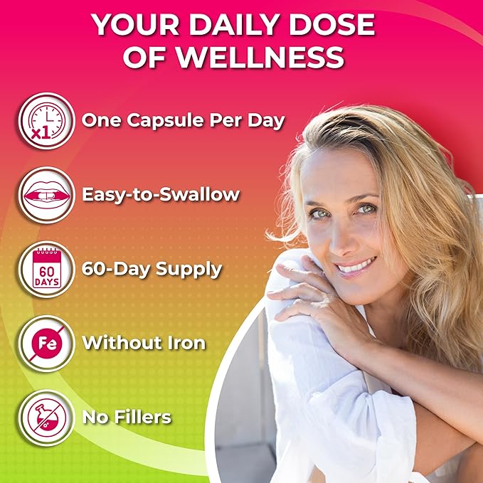 Vegan Bundle for Hormone Balance Energy Immunity Bundle – Women’s Daily Multivitamin 50+ with Organic Superfood Blend + DIM 200mg Supplement with BioPerine® – Non-GMO Clean Daily Wellness Support