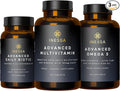 Inessa Essential Wellness Bundle | Multivitamin Probiotic &amp Omega 3 Produced to a Clinical Grade for Optimal Wellness for Men and Woman