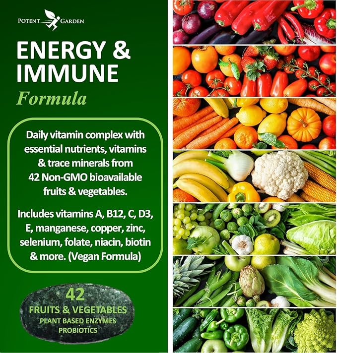 Potent Garden Mega Mineral + Multivitamin Bundle | Daily Wellness Support