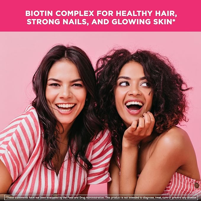 Vital Vitamins Biotin Complex 60 ct + Hyaluronic Acid Capsules 60 ct