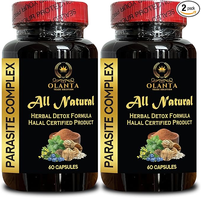 Parasite Complex with Herbs for Natural Cleansing &amp Balance - Supports Digestive Balance &amp Wellness - Cloves &amp Black Walnut - 2 Bottles