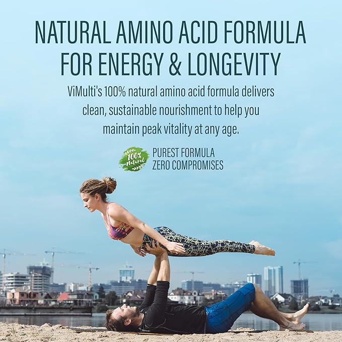 Amino Acid Supplement Capsules with L-Arginine L-Ornithine HCl L-Glutamine L-Lysine Glycine Ornithine Alpha-Ketoglutarate Dietary Amino Formula for Women Men 60 Capsules