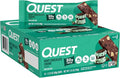Quest Nutrition Mint Chocolate Chunk Protein Bars 20g Protein 1g Sugar 4g Net Carb High Fiber Gluten Free Keto Friendly 12 Count