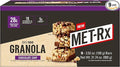 MET-Rx Big 100 Granola Protein Bar Meal Replacement Bar 28 G Protein Chocolate Chip Pack of 9