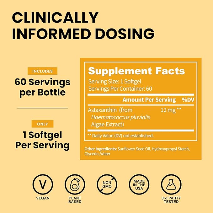 WellPath Astaxanthin 12mg – Natural Astaxanthin Supplements from Microalgae and Beet Root Gummies (Sugar Free - Blueberry Flavor) 1500 mg