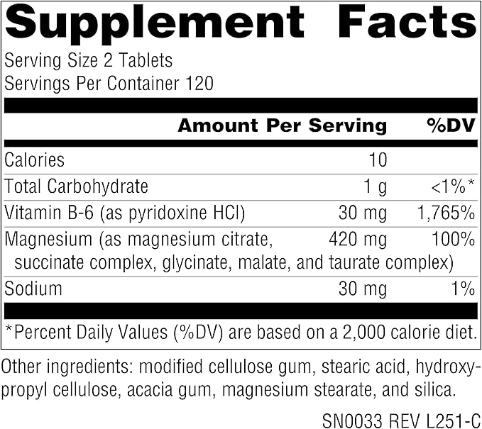 Source Naturals Ultra-Mag 5 in 1 -Bioavailable Magnesium Maintains Muscle &amp Nerve Function* - 240 Tablets