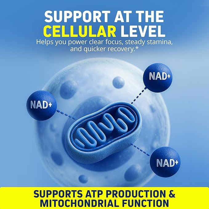 Herbtonics Liposomal NAD+ for Cellular Energy | Supports Healthy Aging Focus &amp Metabolism | Liposomal Delivery - Designed for Superior Absorption | 120ML Vegan Liquid Supplement (1 Month Supply)