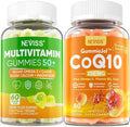 NEVISS Bundle - Women&ampMen 50+ Multivitamin 1 Pack + CoQ10 250mg Gummies