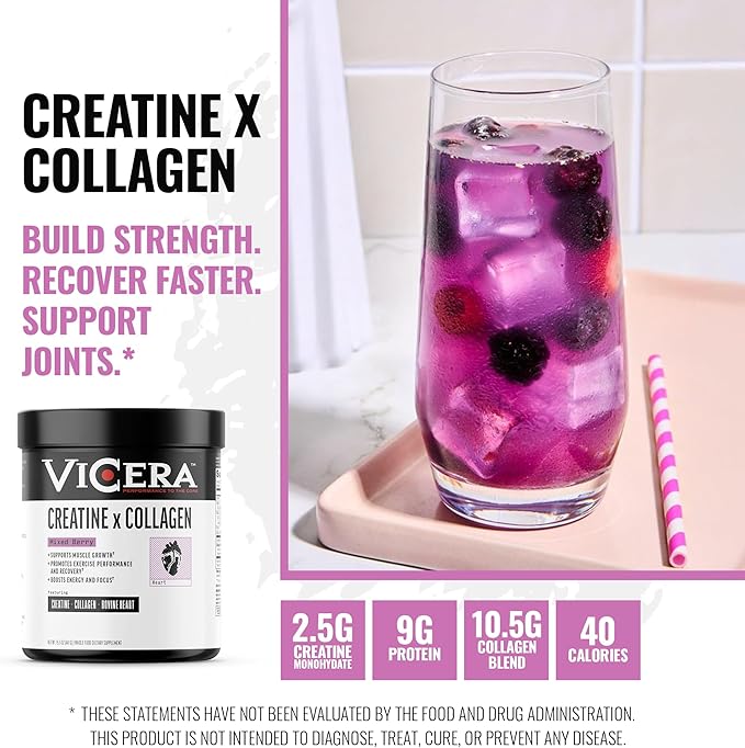 Chocolate Protein + Berry Flavor Creatine Collagen Powder A2/A2 Whey Casein Protein with Probiotics and Celtic Sea Salt (20 Servings) Creatine and Collagen Supplement Gluten Free (30 Servings)