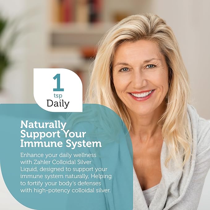 Zahler's High-Potency Colloidal Silver Advanced Immune System Support 4 FL OZ.