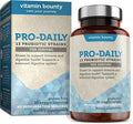 Vitamin Bounty Pro-Daily Probiotic 5 Billion CFU - 13 Strains with Lactobacillus Acidophilus &amp Bifidobacterium for Digestive Health - Probiotics for Men &amp Women Gut Health Support