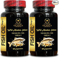 Omega-3s for Joint Health Support | EPA &amp DHA Supplement | Non-GMO and Gluten Free | No Fishy Aftertaste - 2 Bottles 120 Capsules