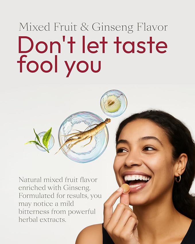 Hair Skin &amp Nails Gummies - 6000 mcg Biotin Vitamins &amp Minerals Supplement - Plant-Based Vegetarian No Artificial Flavors - Ginseng Herbs Gummy - 60ct