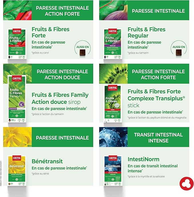 Ortis Fruits &amp Fibres Regular 24 Cubes