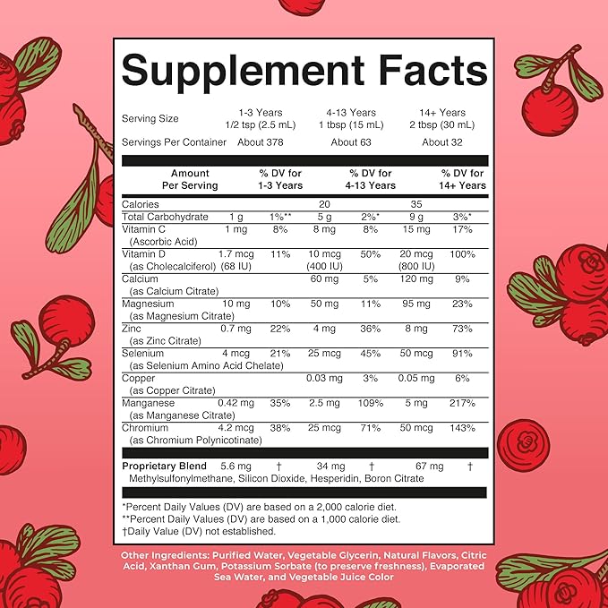 MaryRuth's Multivitamin Gummies for Women (Strawberry) &amp Liquid Nighttime Multimineral (Cranberry) | Clean Label Project Verified® | Vegan | Beauty Bedtime &amp Overall Health