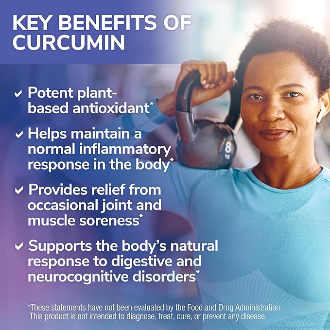 TetraCumin QR Joint Support Supplement Quick-Release Turmeric Curcumin Metabolite Proprietary Joint Supplements for Women &amp Men Helps Promote Muscle &amp Joint Health 120 Capsules