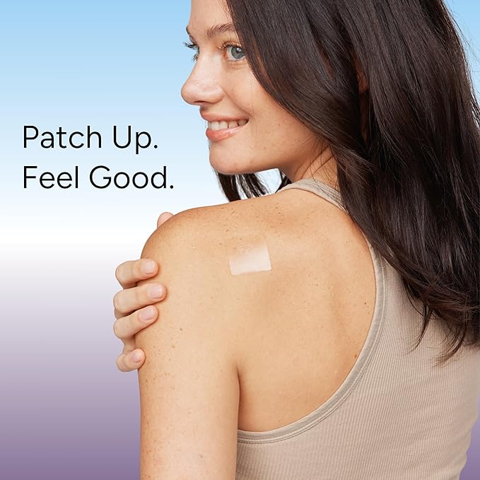 The Patch Remedy Sleep with Lavender Patch | Valerian Passionflower Hops Magnesium Glycinate Lavender | 30 Patches