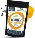 Organic Turmeric 95% Curcumin Powder – 1500mg Extract with Black Pepper – Non-GMO Vegan Gluten-Free Natural Supplement – 120g