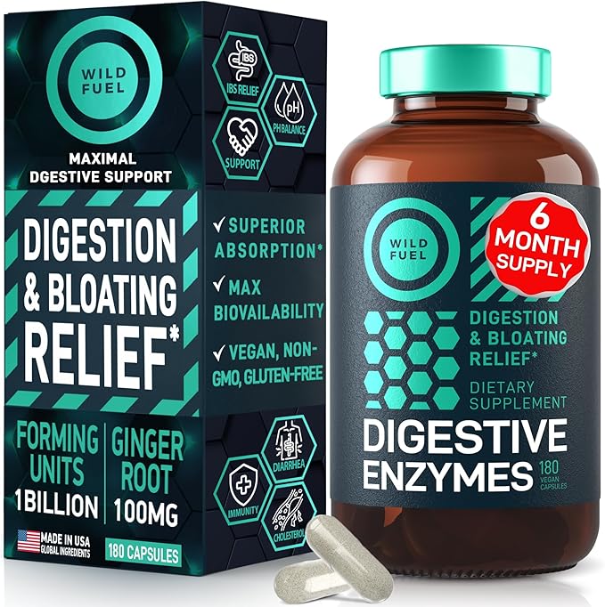 Oral Probiotics and Digestive Enzymes with Probiotics and Prebiotics Enhanced Probiotic Bundle