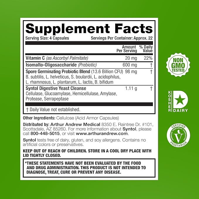 Arthur Andrew Medical Inc. - Syntol AMD 90 caps [Health and Beauty]