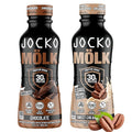Jocko Fuel Mölk RTD Protein Shakes Bundle - Chocolate &amp Sweet Cream Coffee (24 Pack)