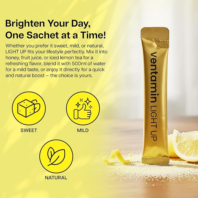 [3 Boxes] Light Up Sachet Antioxidant Supplement for Improving Skin Health and Glow (90 sachets)