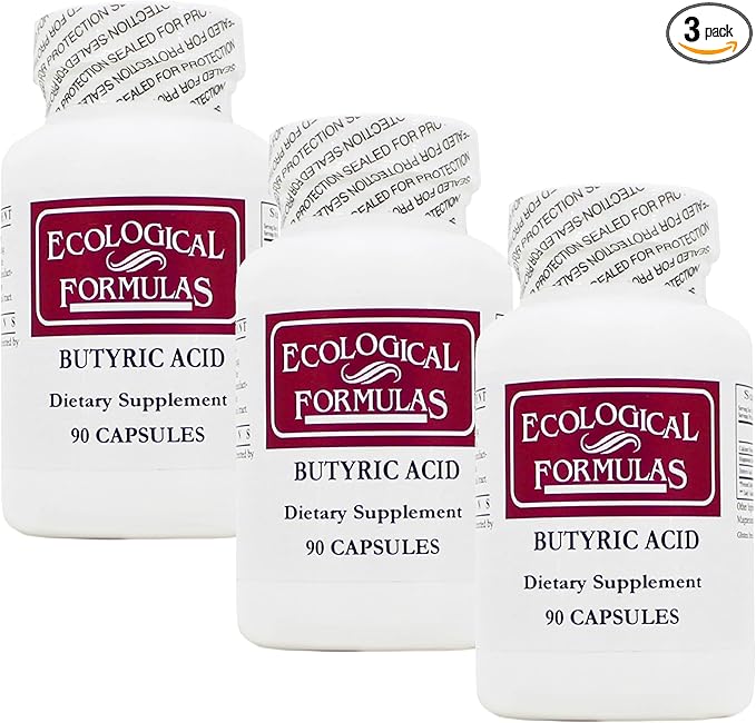 Ecological Formulas Calcium Magnesium Butyrate | Supports Gut Health |Digestion | Leaky Gut | 3-Pack
