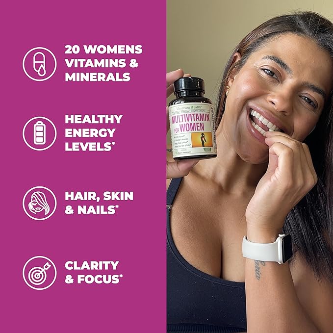 Vimerson Health Vegan Multivitamins for Vegans and Vegetarians &amp Multivitamin for Women