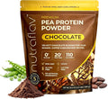 Vegan Chocolate Protein Powder - Plant Based Pea Protein Powder - 20g Protein Per Serving with 5 Ingredients - Iron-Rich Easy to Digest - No Added Sugar - Great for Shakes &amp Smoothies - 20 Servin