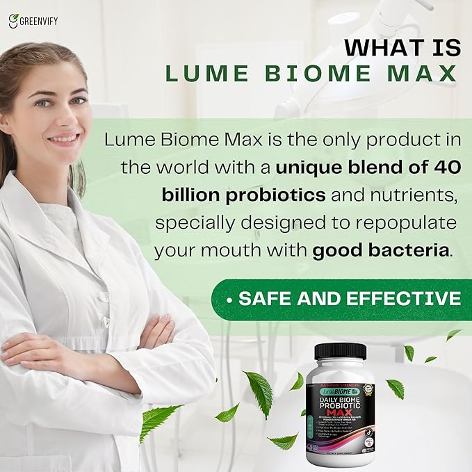 Daily Biome Probiotic Max 40 Billion CFU Maximum Strength 60 Capsules 30-Day Supply (2)