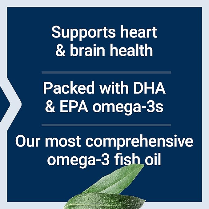 Life Extension Super Omega-3 Plus EPA/DHA Fish Oil Sesame Lignans Olive Extract &amp One-Per-Day Multivitamin – Packed with Over 25 Vitamins Minerals &amp Plant