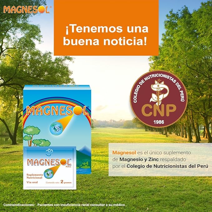 Magnesium Supplement - Magnesium Chloride with Zinc Oxide - Powder Form - 260mg / 33 Sachet 1 Pack