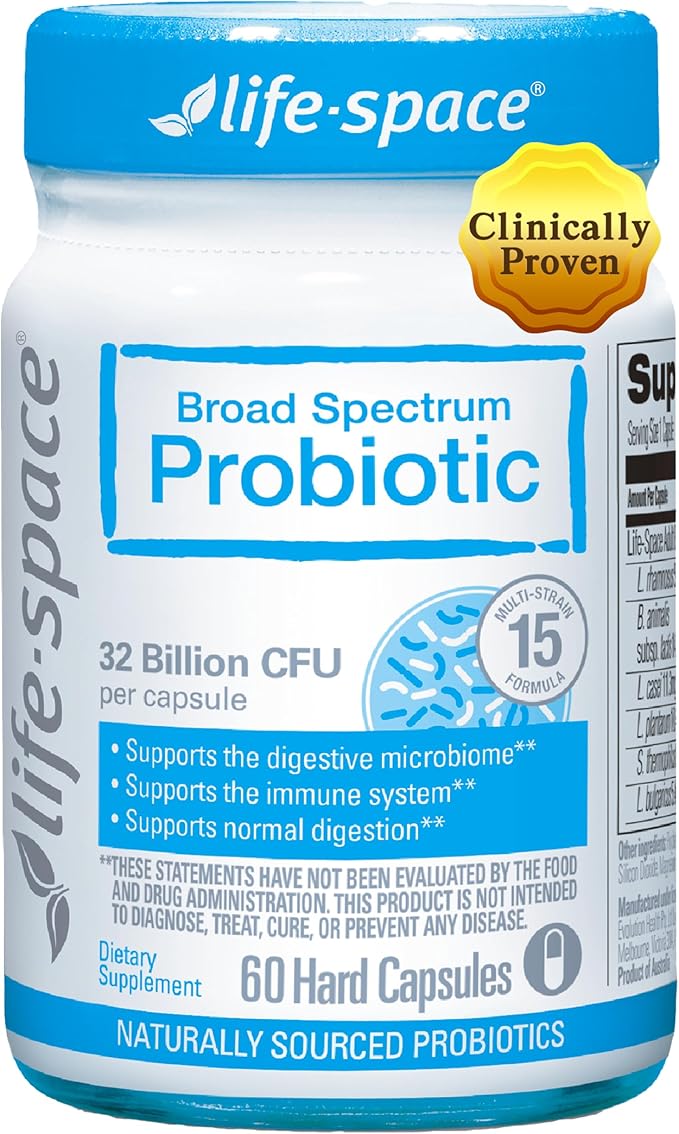 Life-Space - Probiotics for Women + 32 Billion CFU Broad Spectrum Probiotics Clinically Validated Support Boost Women's Health &amp Digestive Health &amp Immune Health