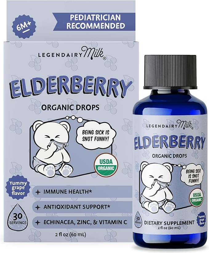 Legendairy Milk Complete Baby Wellness Vitamin Drops Bundle Ages 6 Months+