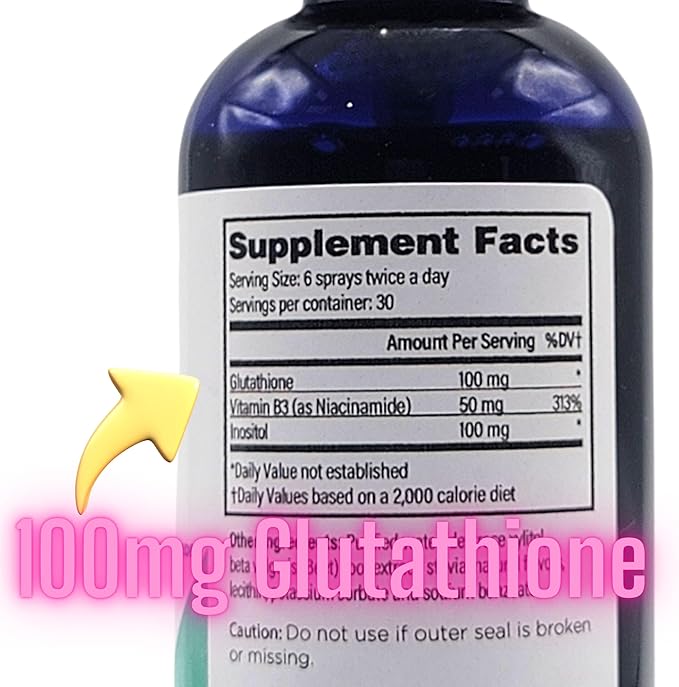 Legere Pharmaceuticals Sublingual Liquid Glutathione Spray 2 fl oz