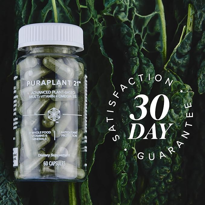 Isagenix PuraPant 21 - Advanced Plant-Based Daily Multi-Vitamin Sourced from Organic Fruits and Vegetables - 60 Capsules - 30 Servings