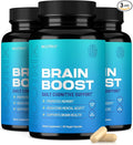 Nootrix Brain Boost Nootropic Supplement | Supports Memory Mental Focus Cognitive Health &amp Energy | Promotes Healthy Mood &amp Brain Function | Ginkgo Biloba &amp DMAE | 180 Capsules