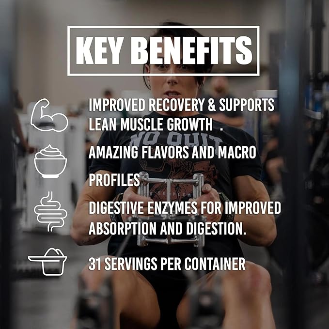 UXO Supplements: Post ISO 100% Protein Isolate 24g of Protein Amazing Flavors Smooth Consistency Digestive Enzymes 31 Servings. (Rocky Road)
