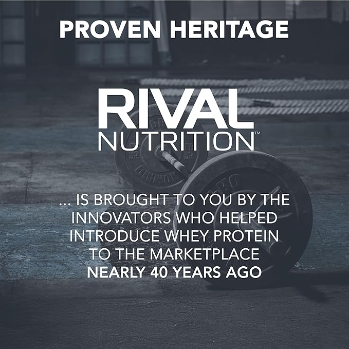 RIVAL NUTRITION Clean Gainer Protein Powder – 5LB Soft Serve Vanilla – High Protein Lean Mass &amp Weight Gainer | 550 Calories 30g Protein 97g Multi-Source Carbs No Artificial Flavor – 16 Serving