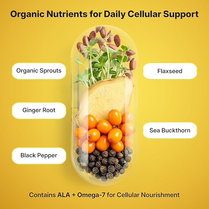 NAD+ Premium Complex 2000mg – NMN Nicotinamide Riboside Urolithin A Resveratrol CoQ10 PQQ Organic B‑Complex Omega Botanical Blend – Vegan Non‑GMO USDA Organic – 90 Capsules