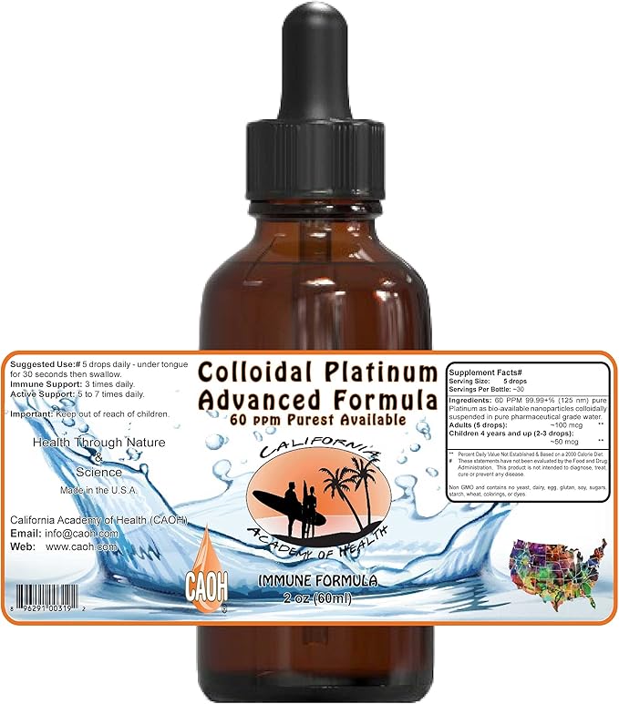 Colloidal Platinum (Pt) 2 oz from CAOH