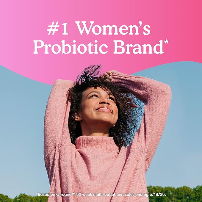 Garden of Life Raw Probiotics Vaginal Care - 50 Billion CFU - 38 Probiotic Strains - Supports Vaginal &amp Urinary Tract Health - Shelf Stable - 30 Vegetarian Capsules