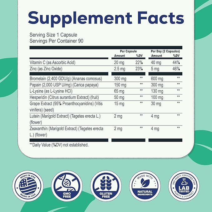 HARO Clear Starter Kit - 180pcs Lutein Eye Vitamins Supplement for Macular Health and Dry Eye Contains Lutein Zinc Vitamins C/E &amp Zeaxanthin to Support Eye Health
