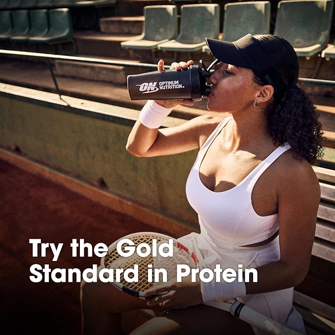 Optimum Nutrition Gold Standard 100% Whey Protein Powder Strawberries and Cream 1 Pound (Pack of 1)